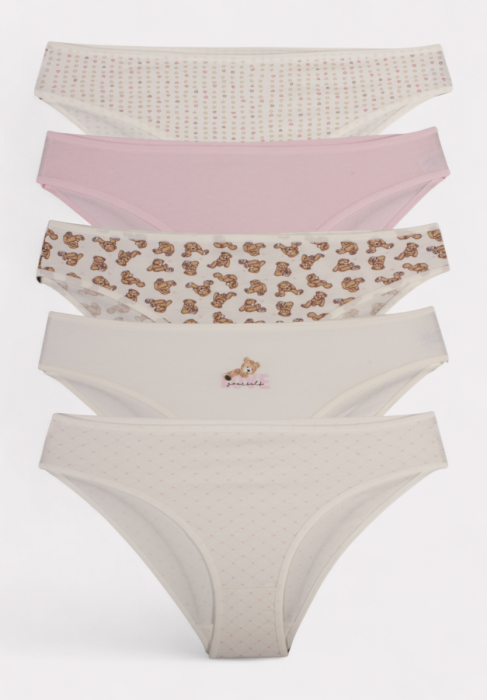 Γυναικεία Σλιπ Bikini (5 τμχ) - Image 6