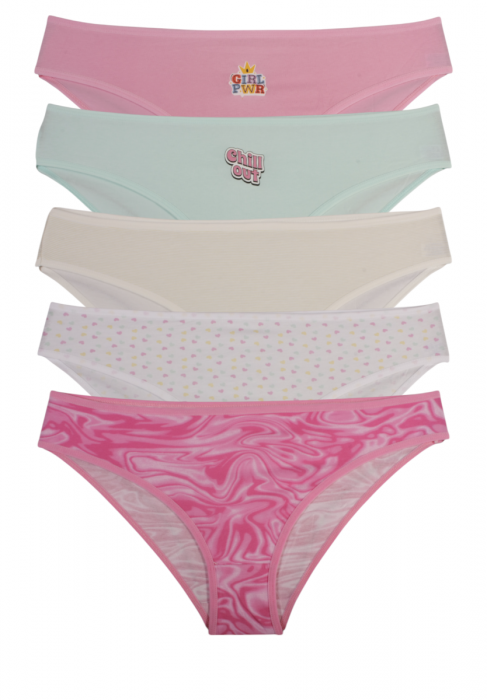 Γυναικεία Σλιπ Bikini (5 τμχ) - Image 4
