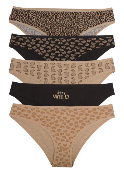 Γυναικεία Σλιπ Bikini (5 τμχ) - Image 2