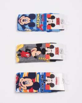 Σετ 3 Παιδικές Κάλτσες Mickey