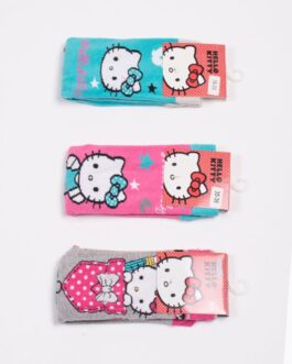 Κάλτσες Παιδικές Hello Kitty (3 ζευγάρια)