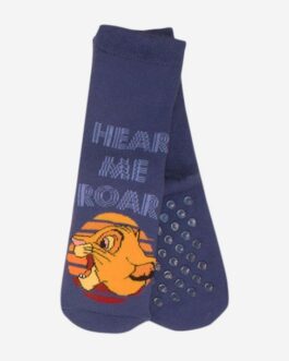 Κάλτσες Παιδικές με Τάπες Lion King – Σετ 3 Τεμαχίων