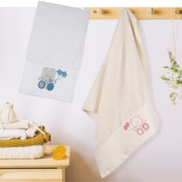 σετ πετσέτες bebe Bear blue (2τμχ)