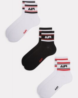 Κάλτσες Fila Quarter – Σετ 3 Ζευγάρια