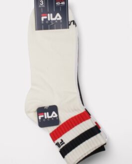 Κάλτσες Fila Quarter – Σετ 3 Ζευγάρια