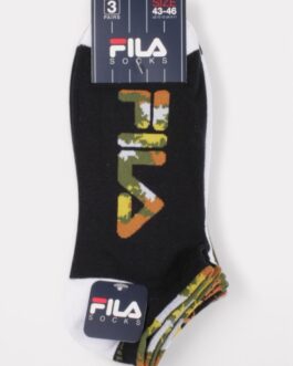 Fila Invisible Κάλτσες Unisex – Σετ 3 Ζευγάρια