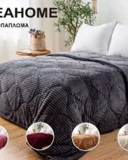 Μονό Κουβερτοπάπλωμα Ανάγλυφο Κοτλέ