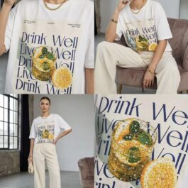 Γυναικείο T-Shirt  “Drink Well”